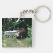 Weltweit Spuk Wagen - der Goldene Adler Schlüsselanhänger (Rückseite)