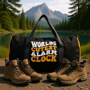 Weltweit süßester Wecker Duffle Bag