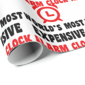 weltweit teuersten Wecker Geschenkpapier (Rolleneckpunkt)