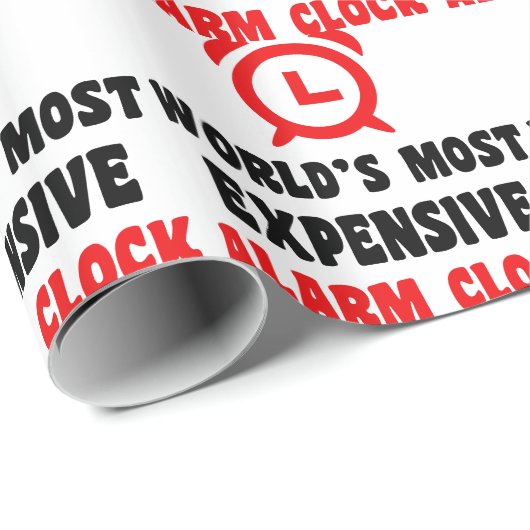 weltweit teuersten Wecker Geschenkpapier (Rolleneckpunkt)