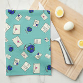 Weltweit verschicken geschirrtuch (Viertel Falte)