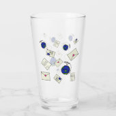 Weltweit verschicken glas (Rückseite)