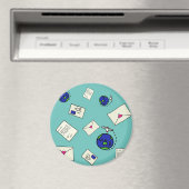 Weltweit verschicken magnet (In Situ (Geschirrspüler))