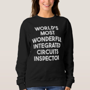 Weltweit wunderbarste integrierte Schaltkreise ins Sweatshirt