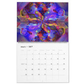 Weltweite Abstrakte Kunst Kalender (Mär 2027)