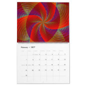 Weltweite Abstrakte Kunst Kalender (Feb 2027)