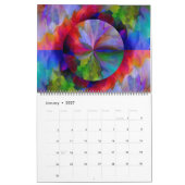 Weltweite Abstrakte Kunst Kalender (Jan 2027)
