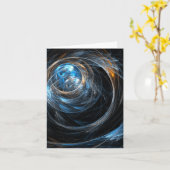 Weltweite Abstrakte Kunstkarte Karte (Gelbe Blume)