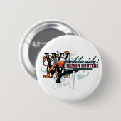 Weltweite Dämon-Jäger Button (Vorne & Hinten)
