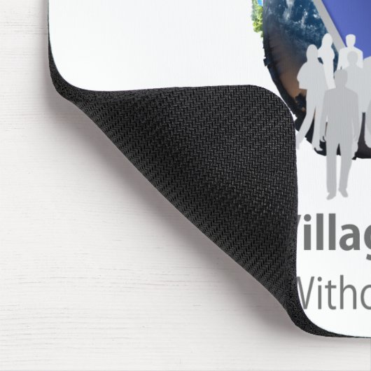 Weltweite Dorfbewohner - Maus-Pad Mousepad (Ecke)