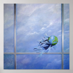 Weltweite Gläser Poster