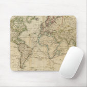 Weltweite Handfarbenkarte Mousepad (Mit Mouse)