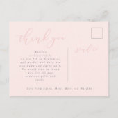 Weltweite Multi-Foto-Geburtsankündigung Ankündigungspostkarte (Rückseite)