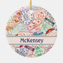 Weltweite Reisekennzeichnungen in allen Mustern