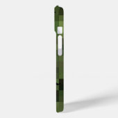 Weltweite Schwarze Grafik Case-Mate iPhone Hülle (Rückseite / Links)