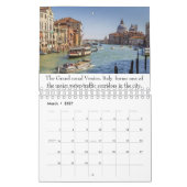 Weltweite Sehenswürdigkeiten Kalender (Mär 2027)