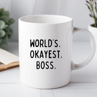 Weltweite Tasse für die besten Boss