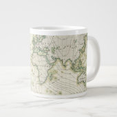 Weltweite Verbreitung Jumbo-Tasse (Vorderseite Rechts)