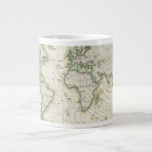 Weltweite Verbreitung Jumbo-Tasse (Vorderseite)