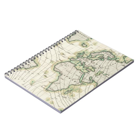 Weltweite Verbreitung Notizblock (Linke Seite)