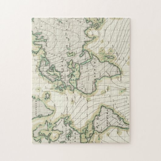 Weltweite Verbreitung Puzzle (Vertikal)