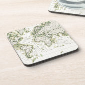 Weltweite Verbreitung Untersetzer (Linke Seite)