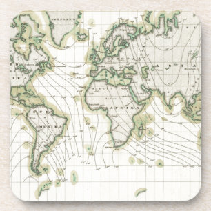 Weltweite Verbreitung Untersetzer