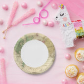 Weltweite Vorstellung von Mercators 2 Pappteller (Party)