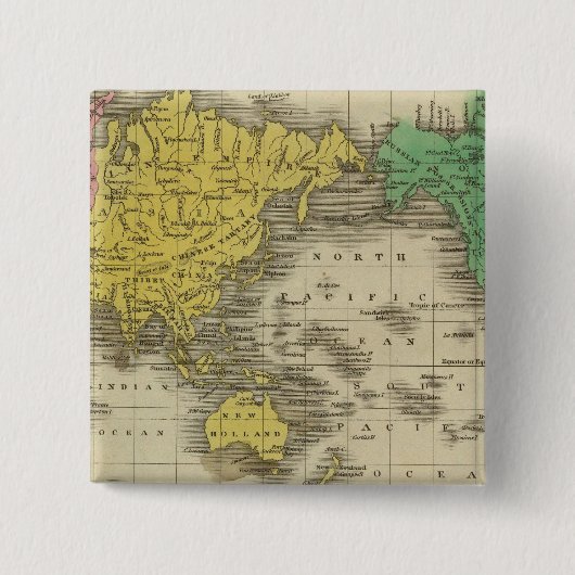 Weltweite Vorwürfe von Mercator Button (Vorderseite)