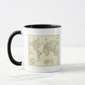 Weltweite Vorwürfe von Mercator Tasse (Links)