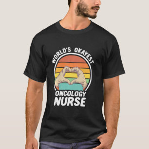 Weltweite WeltmeisterOnkologie-Krankenschwester Re T-Shirt