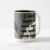 WELTWEITEN ZWEIFARBIGE TASSE (VorderseiteRechts)