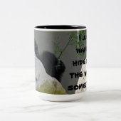 WELTWEITEN ZWEIFARBIGE TASSE (Mittel)