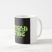 Weltweiter Becher Kaffeetasse (VorderseiteRechts)