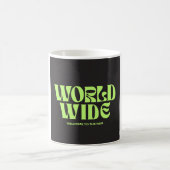 Weltweiter Becher Kaffeetasse (Mittel)