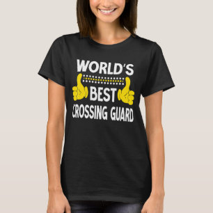 Weltweiter bester Crossing Guard-Job-Titel als Cro T-Shirt