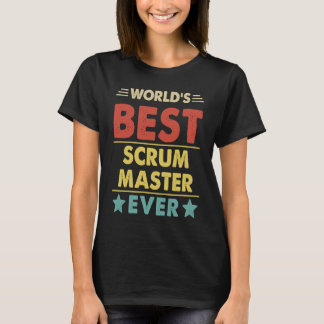 Weltweiter bester Scrum-Master 1 T-Shirt