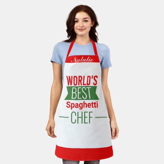 Weltweiter bester    SpaghettiChefkoch    - person Schürze (Getragen)