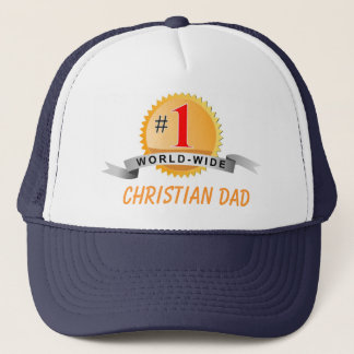 WELTWEITER CHRISTLICHER VATER #1… Vatertagshut Truckerkappe