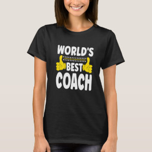 Weltweiter Coach-Job-Titel T-Shirt
