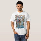 Weltweiter Frieden T-Shirt (Vorne ganz)