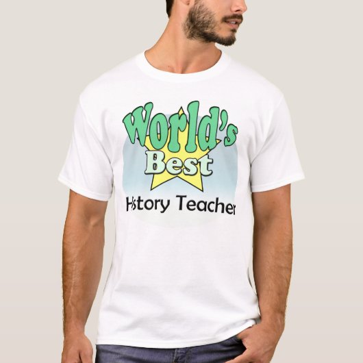 Weltweiter Geschichtslehrer T-Shirt (Vorderseite)