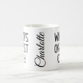 Weltweiter guter Trainer Kaffeetasse (Mittel)