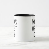 Weltweiter guter Trainer Tasse (Zentrum)