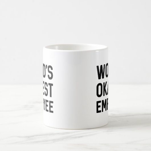 Weltweiter Mitarbeiter Kaffeetasse (Mittel)