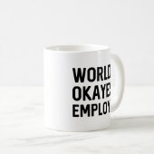 Weltweiter Mitarbeiter Kaffeetasse (VorderseiteRechts)