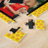 Weltweiter Stepfather Stepdad 12 Foto Comic Fun Puzzle (Seite)