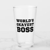Weltweiter Superboss Glas (Vorderseite)