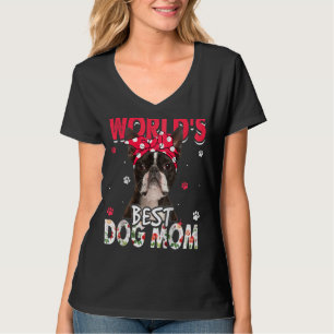 Weltweiter Tag der Mutter der besten Boston-Terrie T-Shirt
