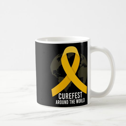 Weltweites Kinderkrebsrennen Kaffeetasse (Rechts)
